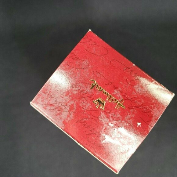 Hallmark Ornament A Time of Peace 1999 Lion Lamb Dove Carved Wood Look Vintage - Picture 10 of 11